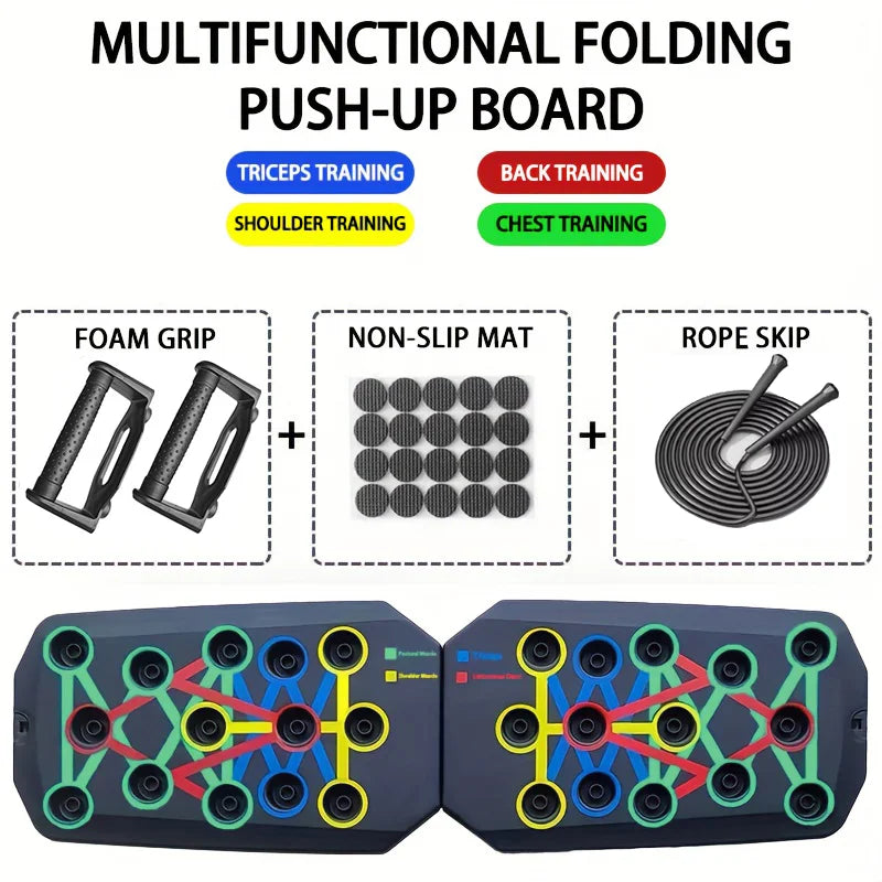 Foldable Push-Up Board