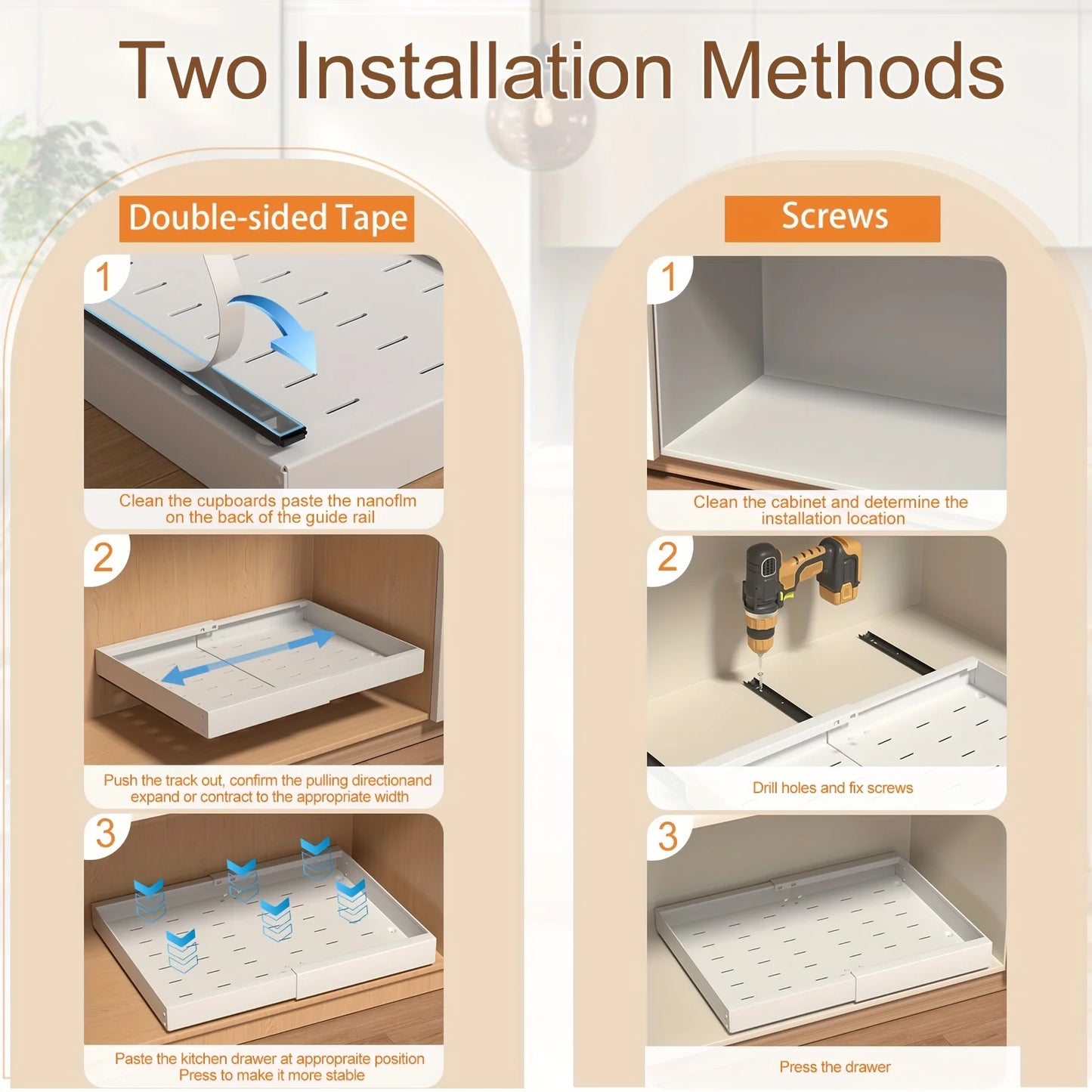 Pull-Out Cabinet Organizer