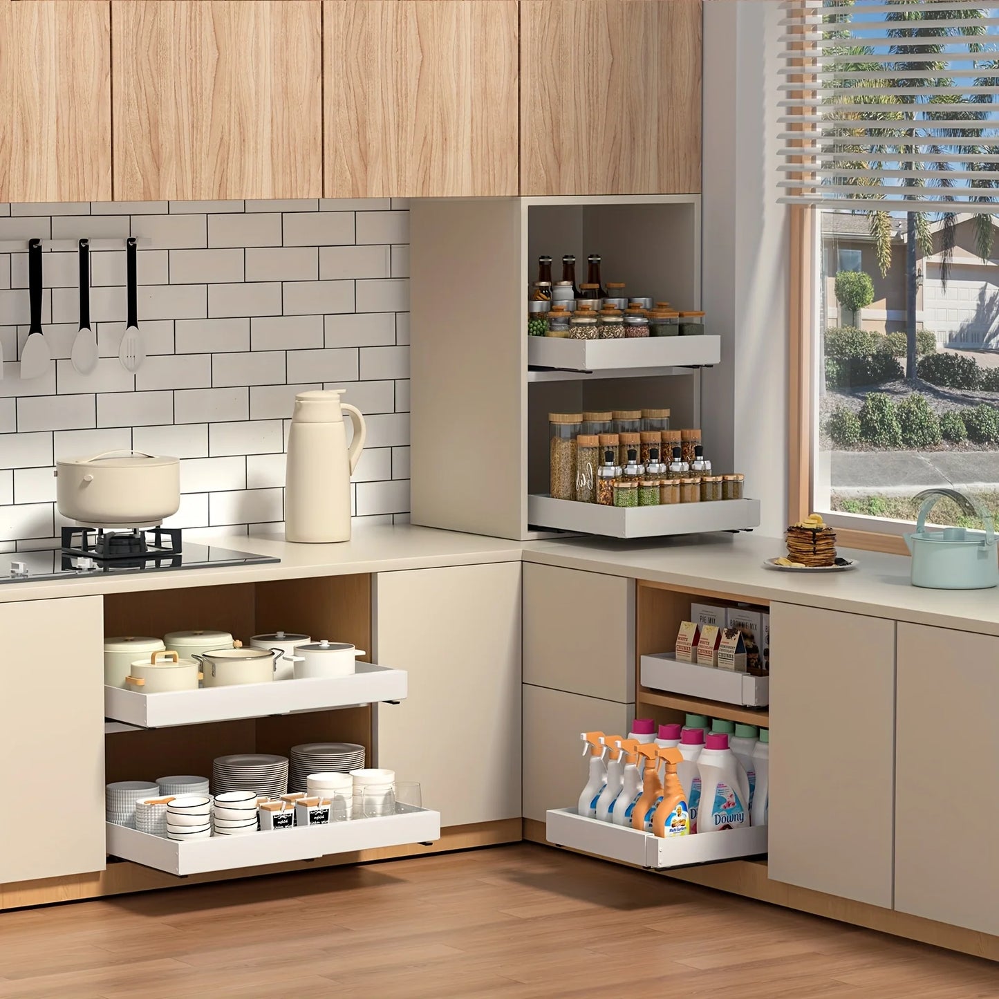 Pull-Out Cabinet Organizer